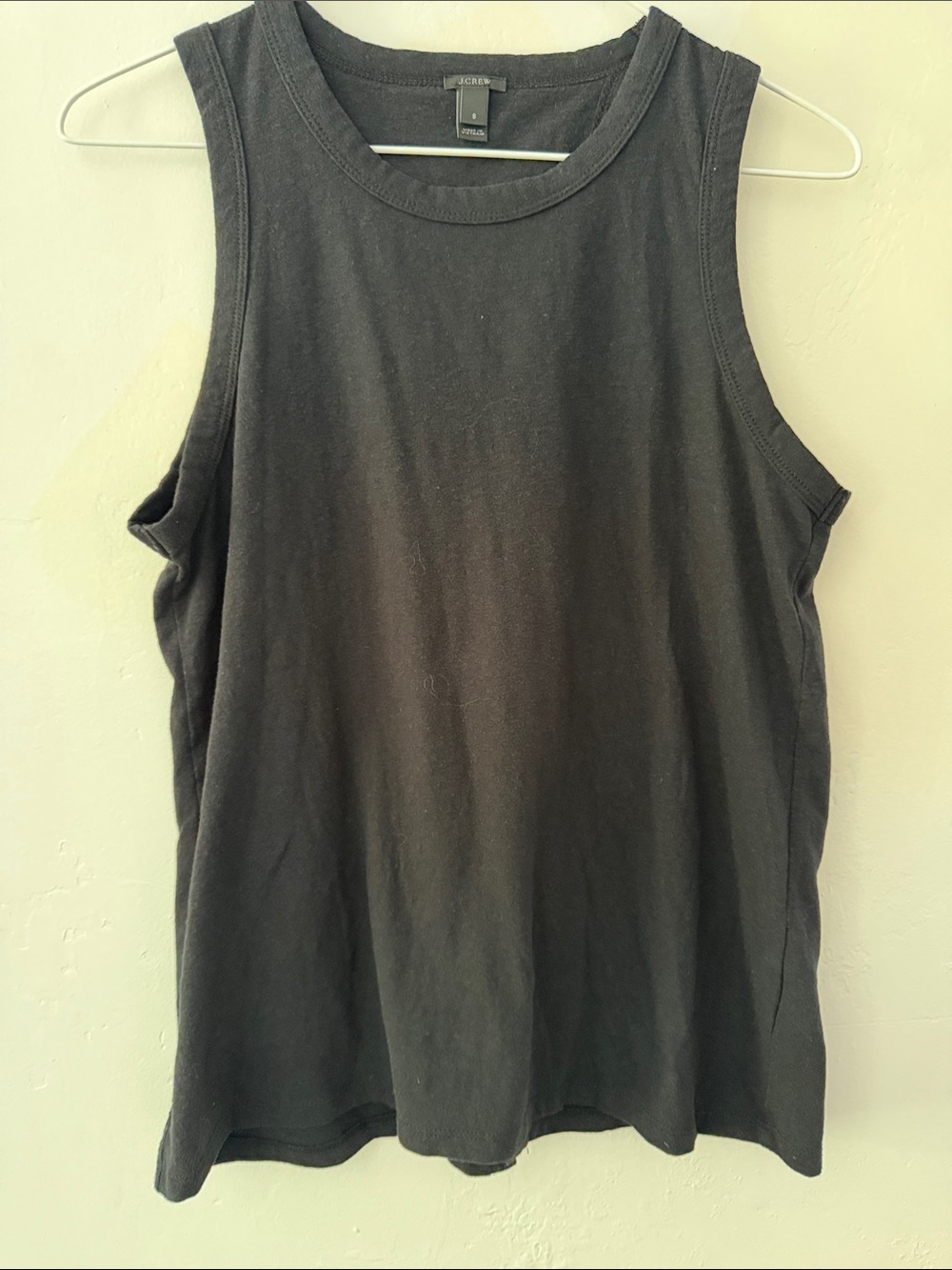 J. Crew Black Sleeveless Tank Top